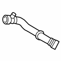 OEM 2010 BMW M6 Return Hose - 11-53-7-834-054