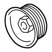 OEM Chrysler Pulley-Alternator - 4861506AH