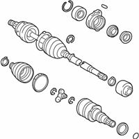 OEM 2008 Toyota Corolla Axle - 43410-02310