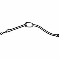 OEM 2011 Toyota Highlander Lock Cable - 69710-0E040