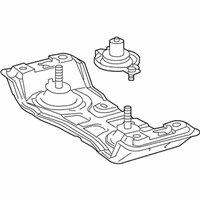 OEM Lexus GS450h Insulator Assy, Engine Mounting, Rear - 12380-31040