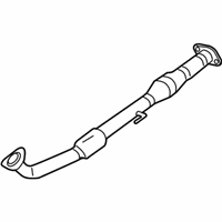 OEM 2003 Nissan Altima Exhaust Tube Assembly, Front - 20020-8J000
