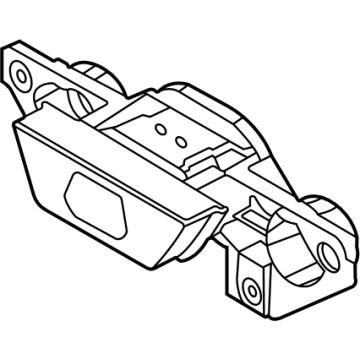 OEM Hyundai Elantra Outside HDL & Lock Assembly-T/LID - 81260-AA000