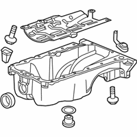 OEM 2017 Chevrolet Trax Oil Pan - 55580513