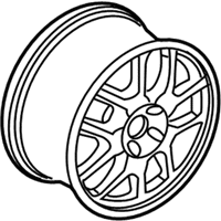 OEM Ford Wheel, Alloy - 7R3Z-1007-A