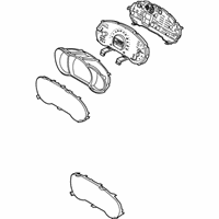 OEM 2017 Kia Soul Cluster Assembly-Instrument - 94006B2700