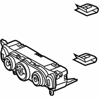 OEM 2017 Kia Soul Control Assembly-Heater - 97250B2AS2ASB