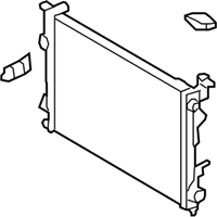 OEM Hyundai Sonata Radiator Assembly - 25310-3Q500