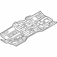 OEM Infiniti M37 Floor Front - G4321-1MAMA