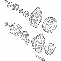 OEM 2019 Kia Soul Reman Alternator - 373002E820RU