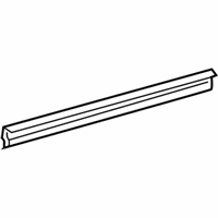 OEM 2000 Lexus GS400 Weatherstrip, Rear Door Glass, Inner LH - 68174-30091