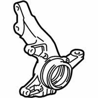 OEM Lexus RX330 Knuckle, Steering, LH - 43212-08020