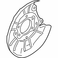 OEM Kia Forte EXTRA BRKT, LH - 58390M7000