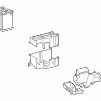 OEM 2000 Toyota Tacoma Radiator Assy, Heater - 87150-04052