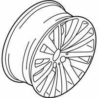 OEM 2013 BMW 740Li Light Alloy Rim - 36-11-6-775-777