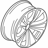 OEM 2013 BMW 740Li Light Alloy Rim - 36-11-6-775-403