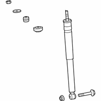 OEM 2007 Chrysler Crossfire ABSBR Pkg-Shock ABSORBER - 5127493AA