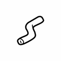 OEM 2000 Kia Spectra Pipe Vinyl - K9933504150