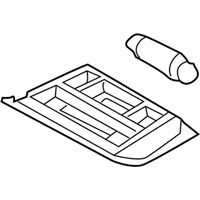 OEM 2009 BMW 128i Interior Reading Light, Rear Centre - 61-31-9-201-641