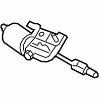 OEM 2012 Hyundai Azera Windshield Wiper Motor Assembly - 98110-3S000