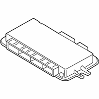 OEM 2015 BMW X3 Footwell Module Ecu - 61-35-6-992-947