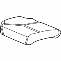 OEM Honda Pad, L. FR. Seat Cushion - 81537-T2F-A51