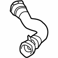 OEM 2012 BMW Z4 Radiator Coolant Hose Compatible - 17-12-7-612-445