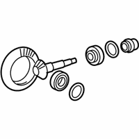 OEM 2013 Lexus LX570 Final Gear Kit, Differential, Front - 41201-80481