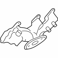 OEM 1997 Chevrolet Venture Engine Exhaust Manifold - 24506309