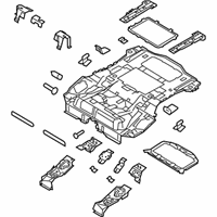 OEM 2012 Ford Focus Rear Floor Pan - CV6Z-5811215-B