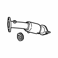 OEM Kia Front Muffler Assembly - 28610K0500