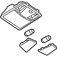 OEM 2013 Nissan Murano Lamp Assembly Map - 26430-3YR0A