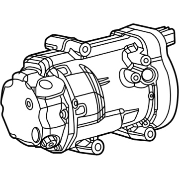 OEM Lexus NX450h+ COMPRESSOR ASSY, W/M - 88370-42041