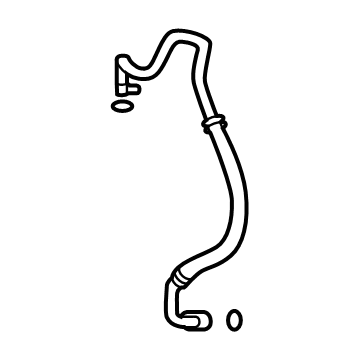 OEM Toyota RAV4 Prime Front Suction Hose - 88704-42750