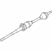 OEM 2013 Lincoln MKT Axle Assembly - DG1Z-3B436-F
