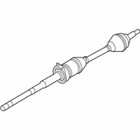 OEM Ford Special Service Police Sedan Axle Assembly - DG1Z-3B436-F