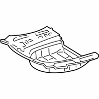 OEM 2000 Toyota Solara Rear Floor Pan - 58311-06040