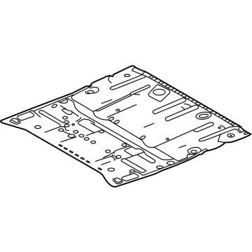 OEM 2022 Toyota Sienna Floor Pan - 58114-08020