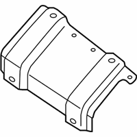 OEM Nissan Bracket Assembly-Battery Mounting - 64861-3NF0A