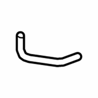 OEM Lexus LS460 Hose, Reserve Tank Outlet - 16566-38010