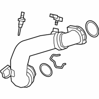 OEM BMW CHARGE AIR INDUCTION TRACT - 13-71-8-651-066