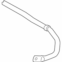 OEM 2021 Lexus ES300h Bar, STABILIZER, RR - 48812-06340