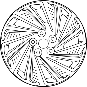 OEM 2022 Hyundai Sonata Wheel Assy-Aluminium - 52910-L5210