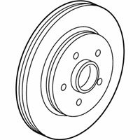 OEM 2009 Saturn Vue Rotor - 20892949