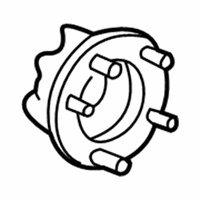 OEM 1999 Chevrolet K2500 Stud, Front Wheel - 88891742