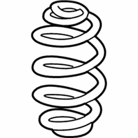 OEM 2002 BMW Z3 Set Coil Springs - 33-53-9-070-128