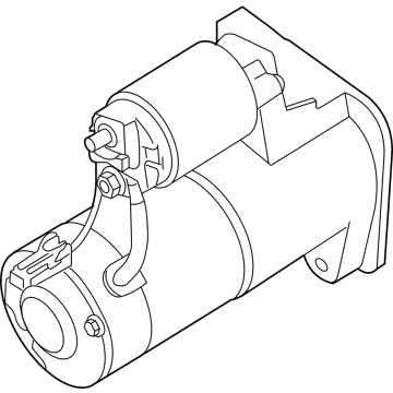 OEM Nissan Frontier Cover-Starter Motor - 23300-9BT0A