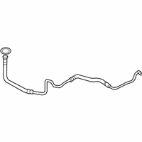 OEM BMW Oil Cooling Pipe Outlet - 17-22-7-590-614