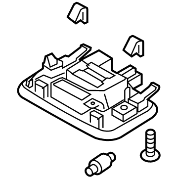 OEM Hyundai Elantra Lamp Assembly-Room - 92850-AB000-TVN