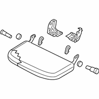 OEM 2012 Nissan Frontier Cushion Rear Seat LH - 88350-9AL0B